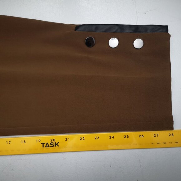 Laura Ladies Size 16 Rust Color 3 Button Detail on Leg Cuffs Dress Pants - Picture 13 of 13